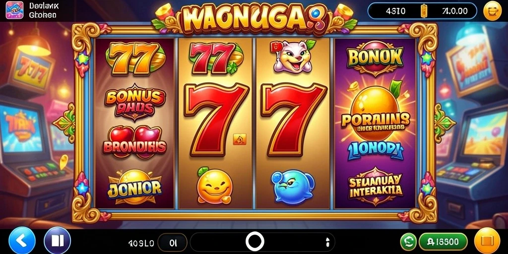 Screenshot dari pertempuran seru dalam AVATAR808.