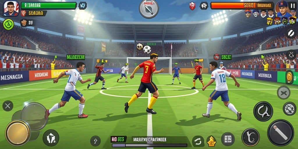 Grafis yang mengesankan membuat pengalaman bermain lebih menyenangkan.