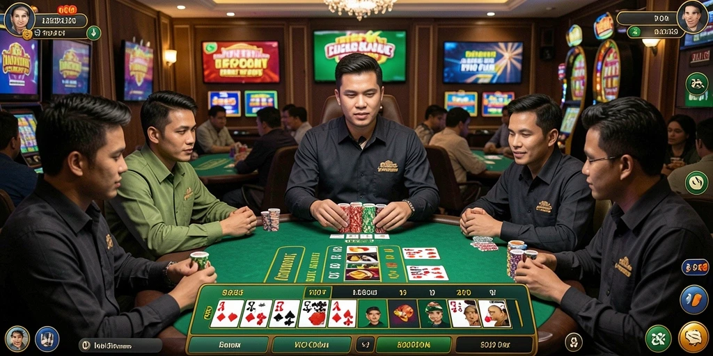 Tampilan menu utama yang menarik dan intuitif.