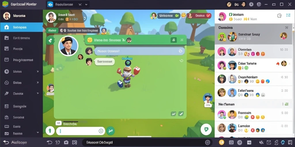 Screenshot aksi seru selama pertempuran.