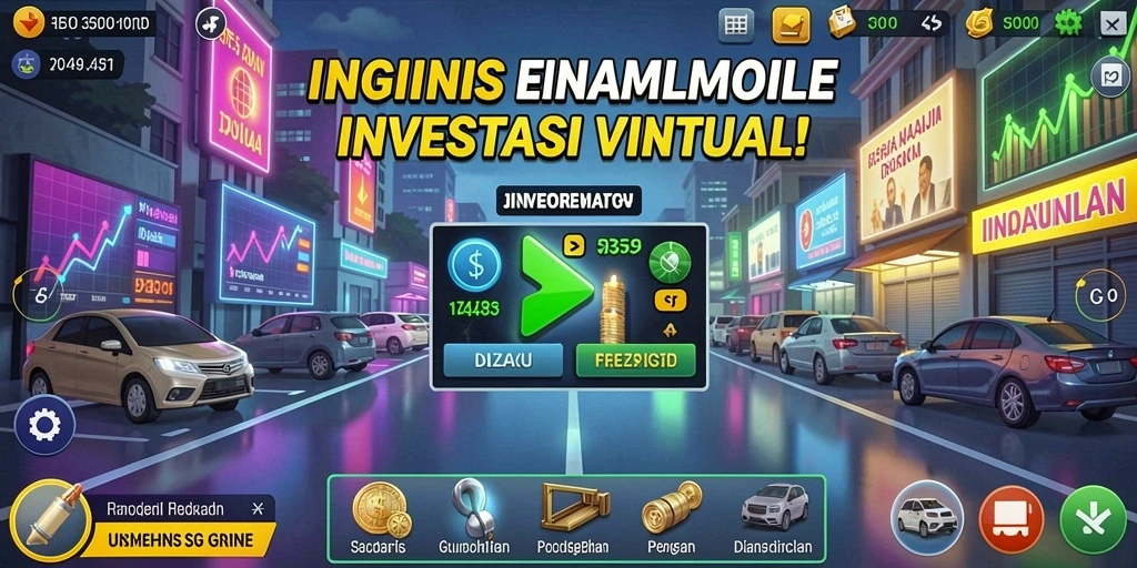 Screenshot permainan dengan berbagai tema menarik.